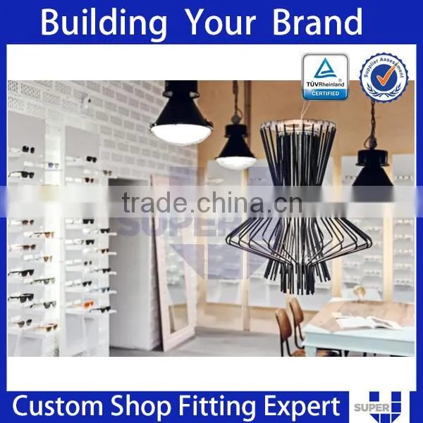 Customized Fashion designed optical showroom design