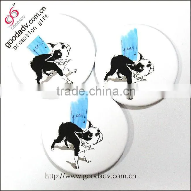 New fashion cheap travel mirrors custom tin mirror