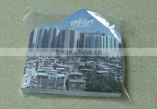 sticky notepad with logo