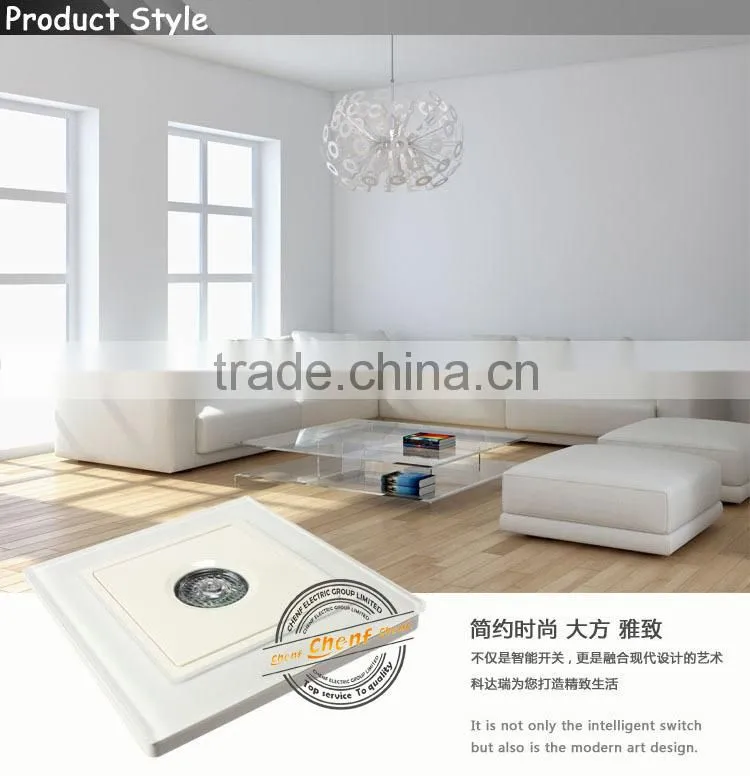 China Manufacture 86 Series 86mm Universal Electric Sound Light Delay Switch