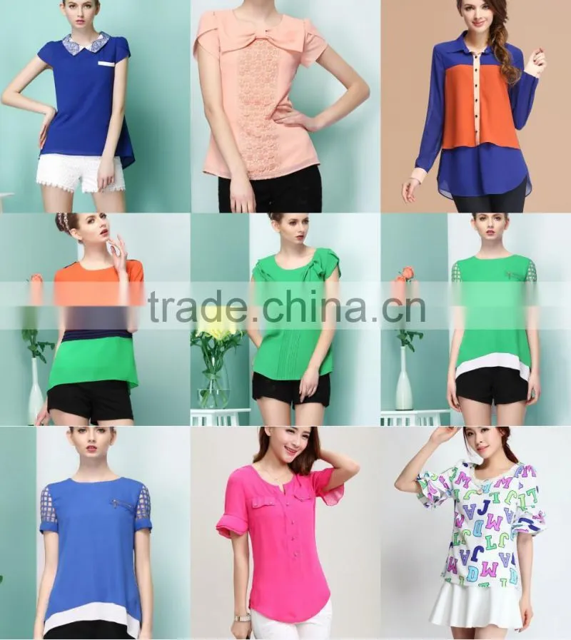 2014 ladies suit skirt and blouse