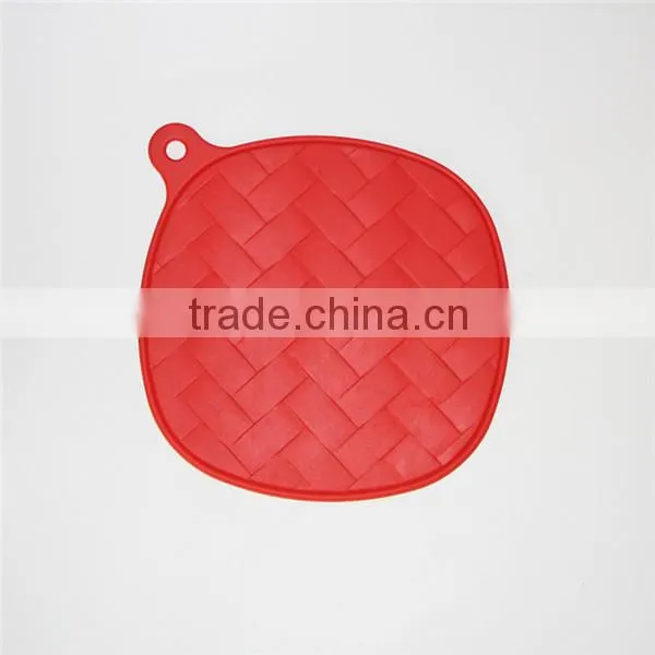 Heat resistant dishwasher safe silicone table mat