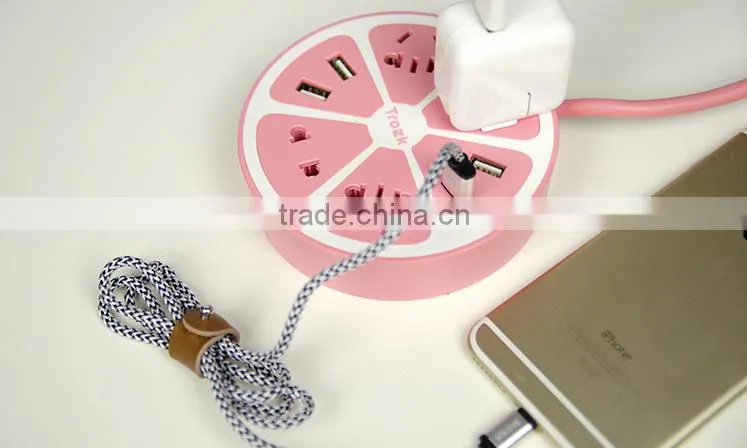 Creative USB Power Socket Fahion Plug USB Socket for Traveling