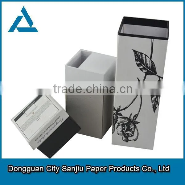 customized white gift box white box packaging white cardboard box with logo printed