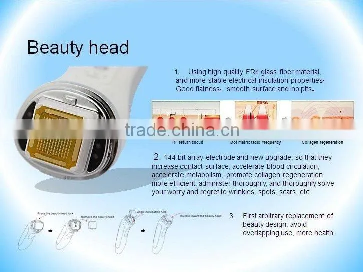 2014 face lifting system microneedle fractional rf thermagic machine