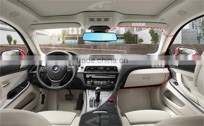 Factory price Dual lens car DVR 4.3inch TFT LCD ,Mirror lcd car dvr
