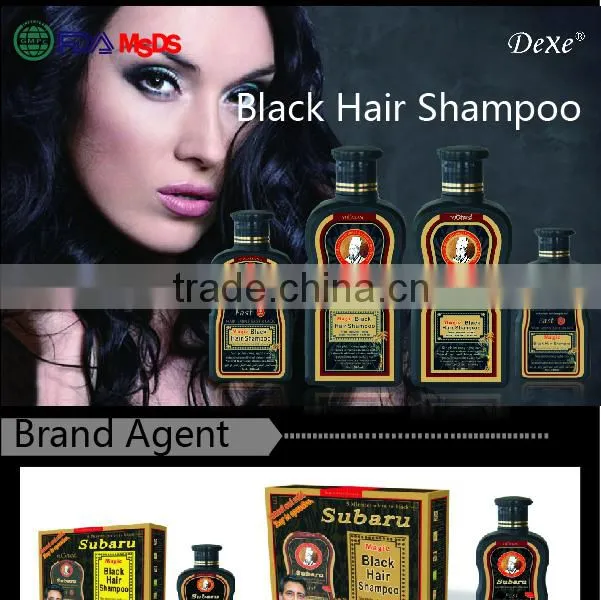 Subaru black darkening shampoo / Subaru fast black hair color change shampoo