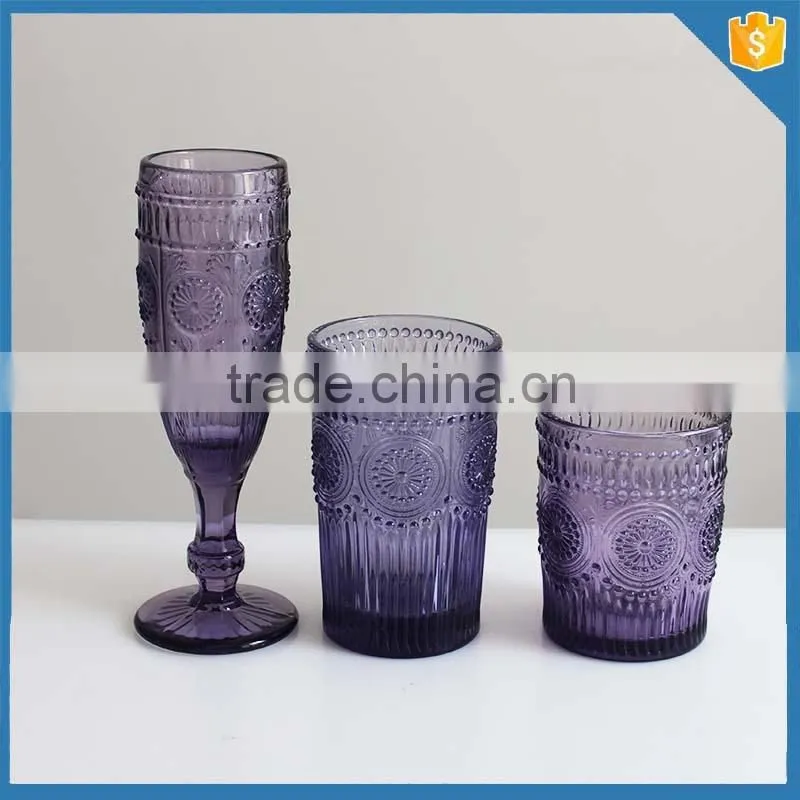 Unique products from china 2015! Coloured drinking glass cup for water