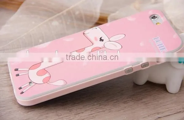 For iphone 6 plus fashion combo tpu pc case