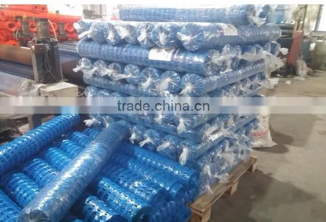 HDPE Orange Plastic Wire Mesh 1.2m Reflective Safety Fence Plastic Mesh