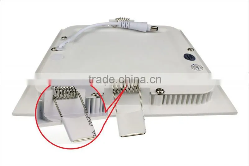 2015 Hottest high quality ultra-thin 6w Square led panel light,with 2 years warranty