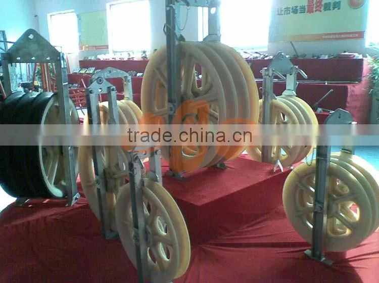 Different combinations different material steel cable pulleys