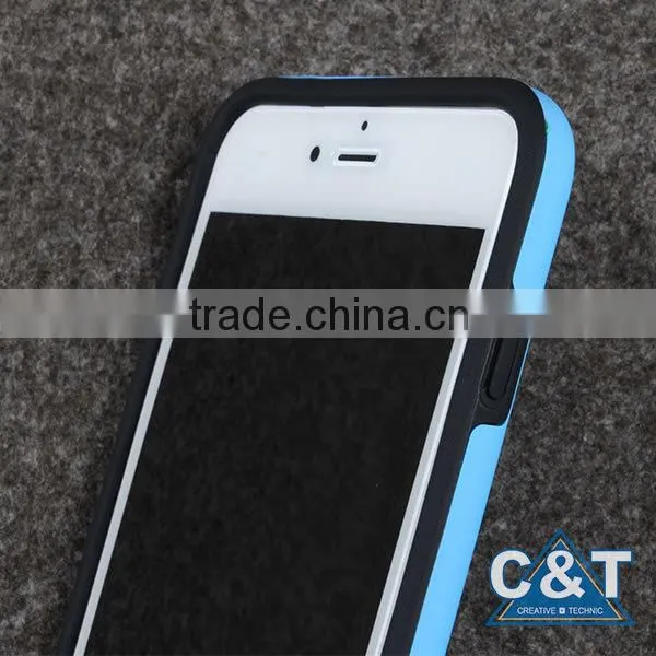 C&T Whole lastest fashionable design mobile phone cover hybrid case for iphone 6