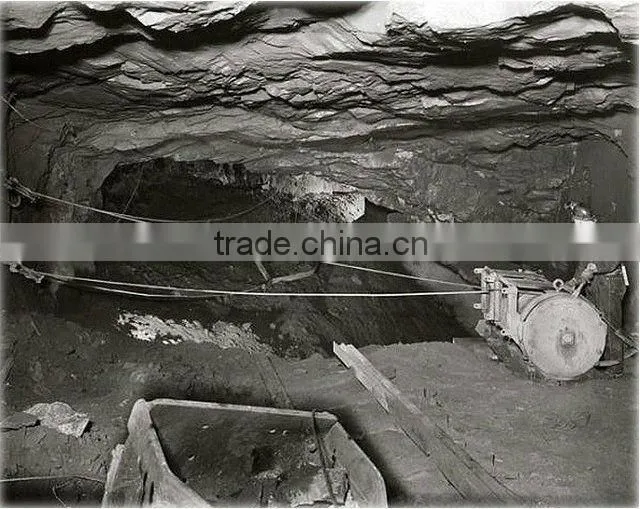 800KGS Double Drum,Piston Motor,Underground Mining Air Scraper Winch with Scraper Pan