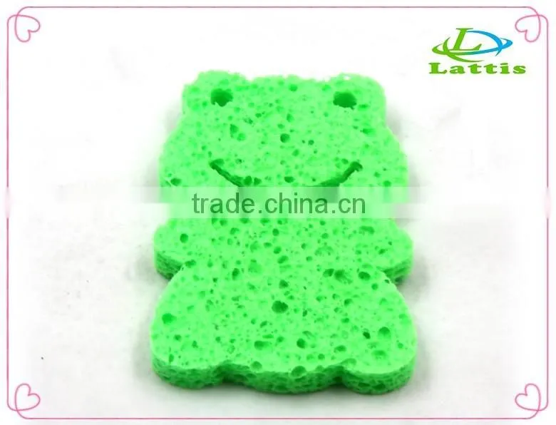 Design lovely hot sell sea foam sponge for baby cleanser