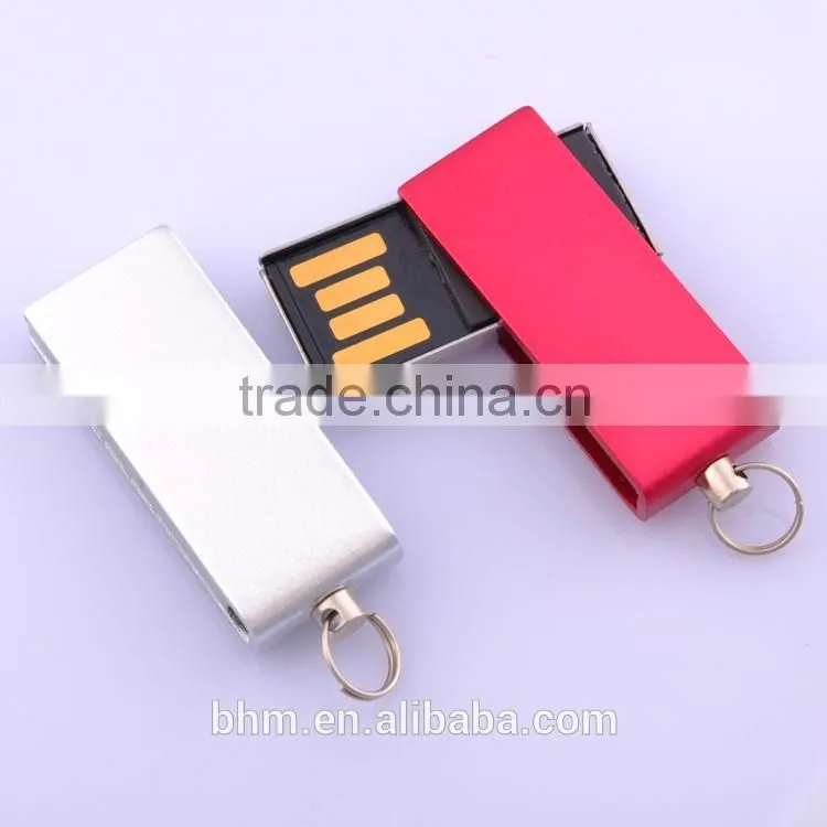 New products mini usb disk usb memory stick, swivel usb flash drive with logo custom