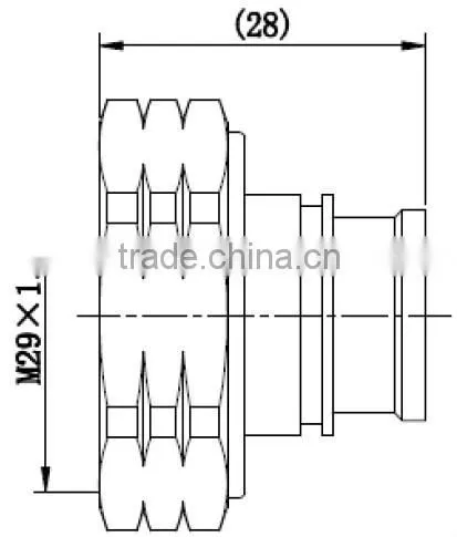 7/16(L29)Type Series RF Coaxial Connectors