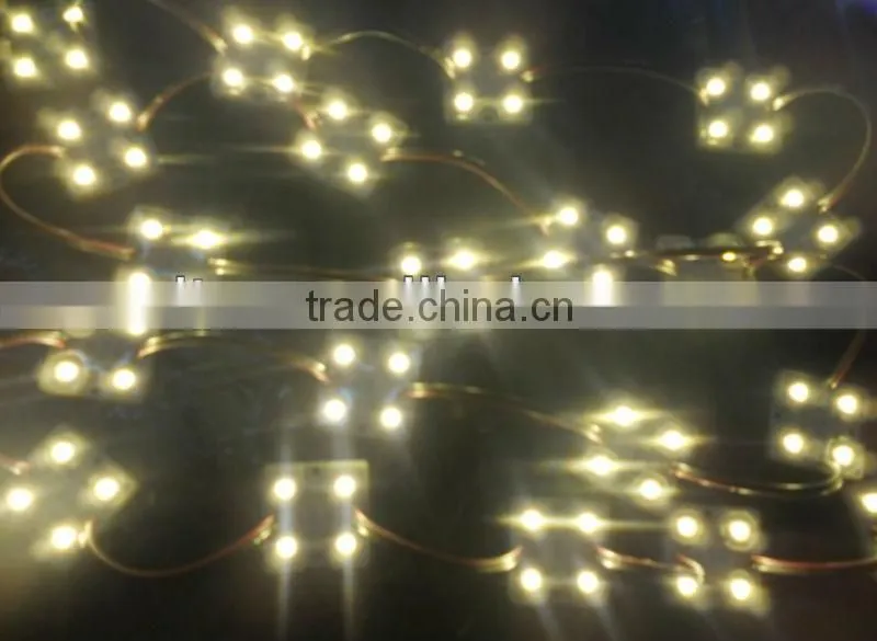 promotion!!! 5050 SMD WARM WHITE LED module,0.96W;DC12V;20pcs a string;IP67