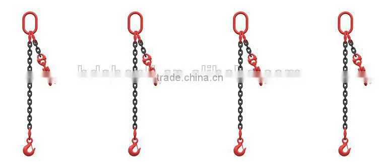 drop forged hardware alloy steel/carbon steel lifting hoist single chain
