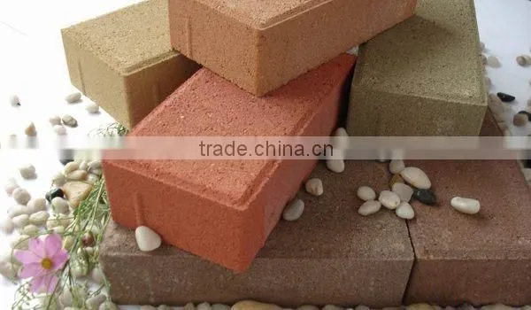 2015 clay brick making production line brick making machine