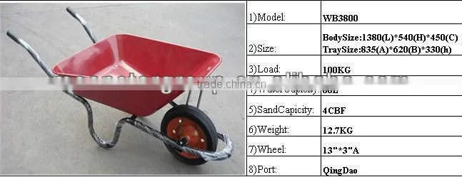 high quality hand truck gardening tool