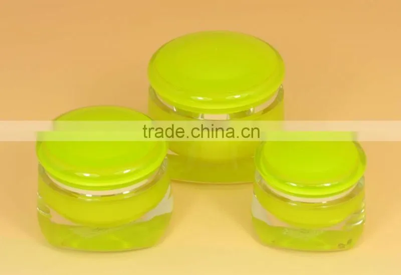 Applied in Cosmetic Packaging Hot Stamping Elegant Unique acrylic jar