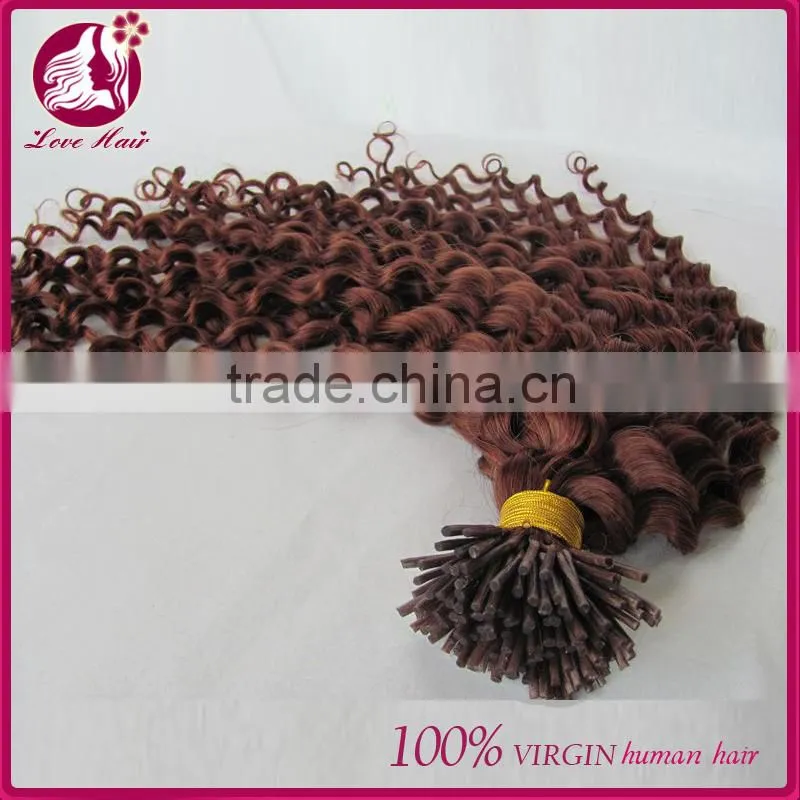 Wholesale factory price i tip hair extensions wholesale