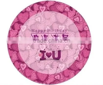 shanghai printing round colorful sticker