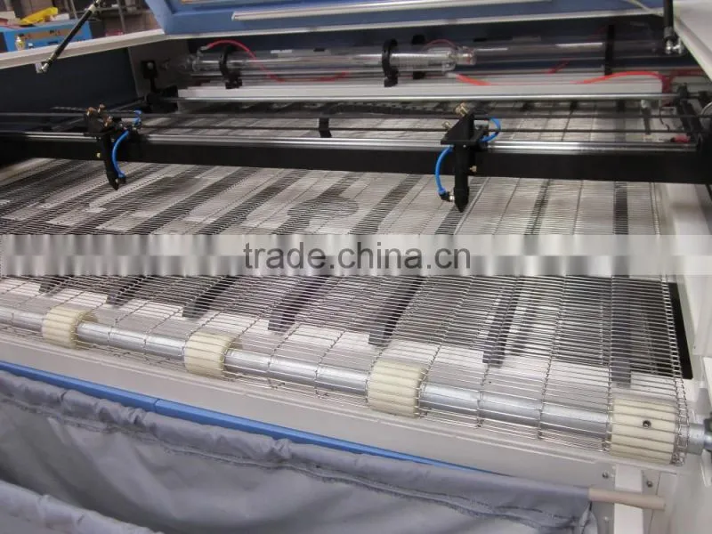 automatic co2 laser cnc leather cutting machine with 1400*1000mm working area