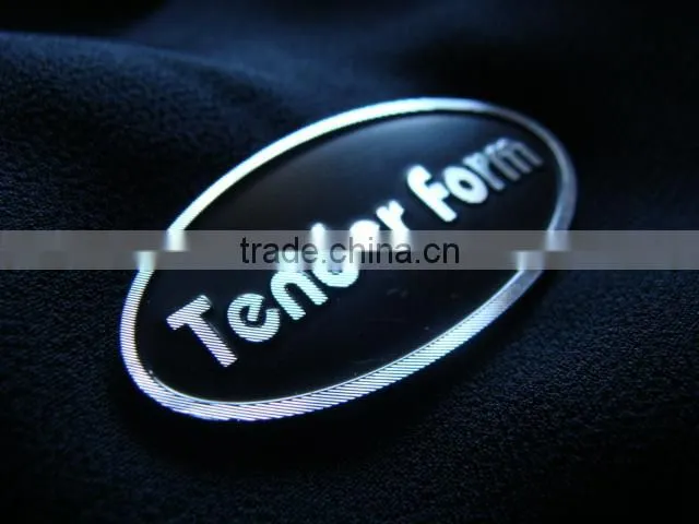 High quality custom metal logo labels