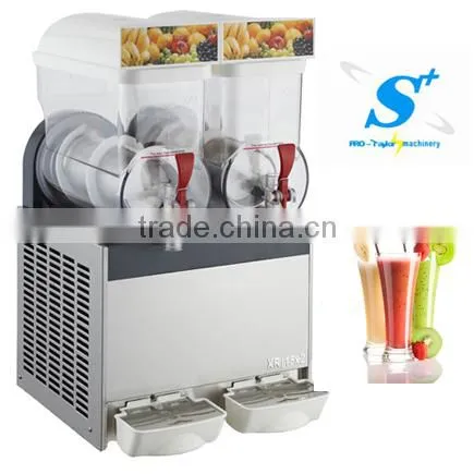 Make in China 15L double bowls slush machine(XRJ-2*15L)