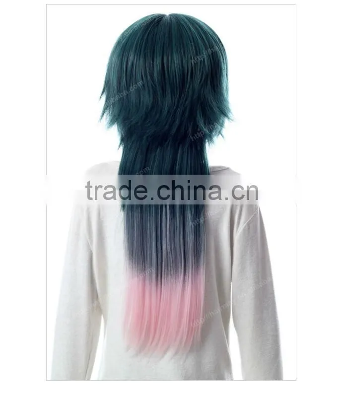 blue hair wig costume wigs