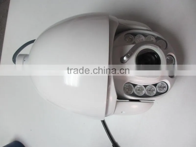 2015 Wipers Outdoor 20X 2MP HD IP PTZ Camera , IP PTZ Camera Controller