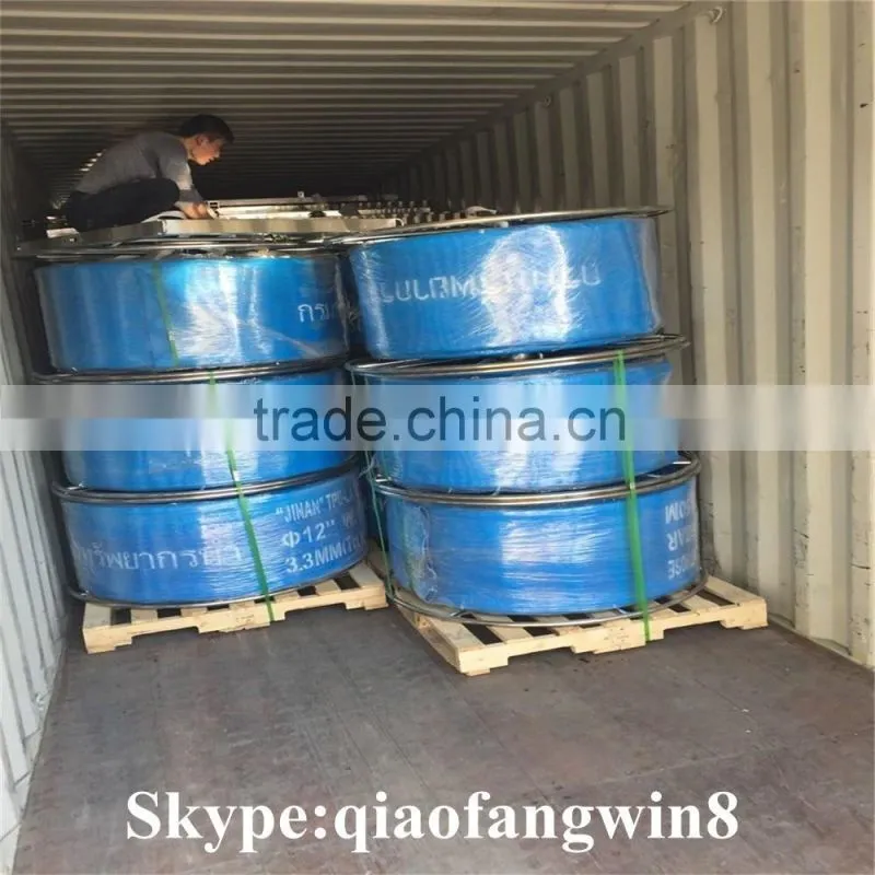 China High Pressure Flexible TPU Layflat Hose Drag Hose