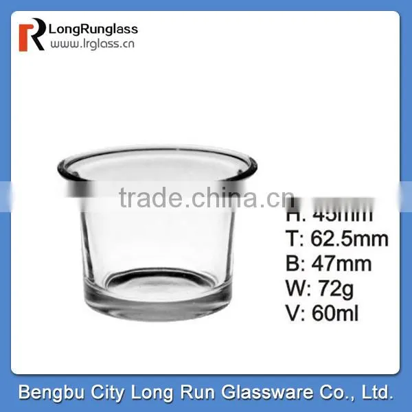 LongRun 2oz Small Candle Glass Tableware