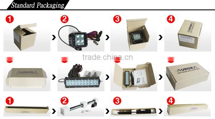 40" 12v led driving lights 5W single row led light bar