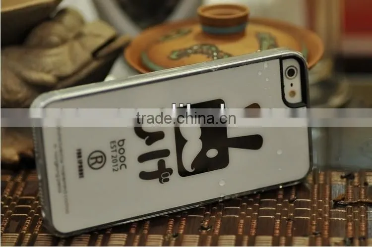 Funny hilarious cute mustache phone case for the iphone5