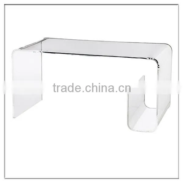 pure lucite coffee table acrylic long table