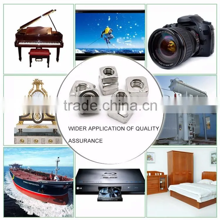 china wholesale websites stainless steel 304 square nuts
