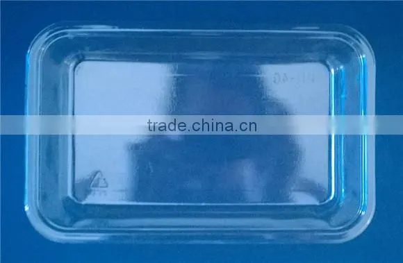 Disposable Clear PET tray for food