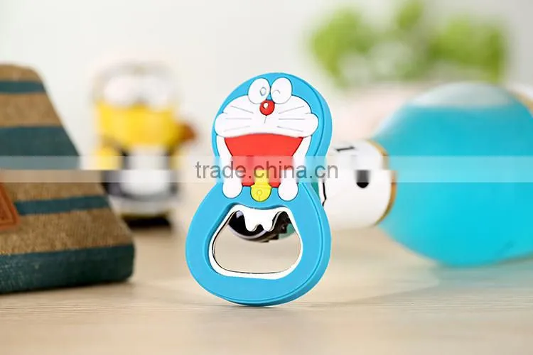 Promotional PVC Beer Bottle Keychain, Cheap Bulk Cola Bottle Opener