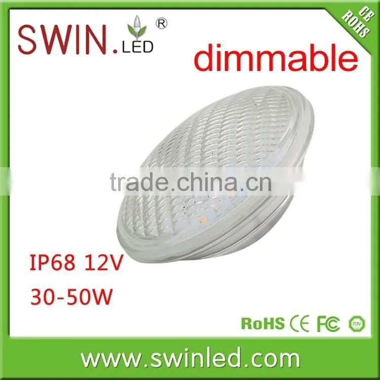 dimmable high quality waterproof IP68 best price led par64 light swimming pool light