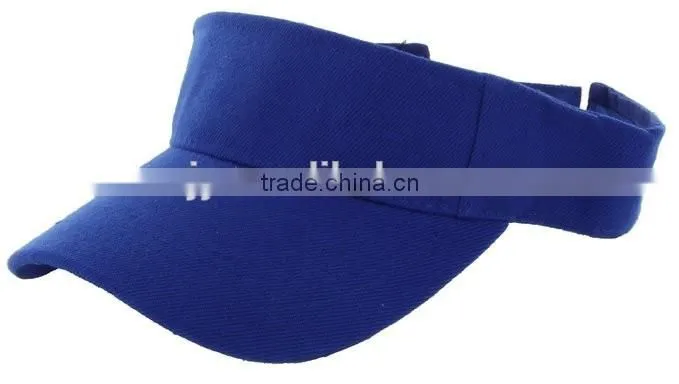 Funny kids colorful sun visor hat with back closure