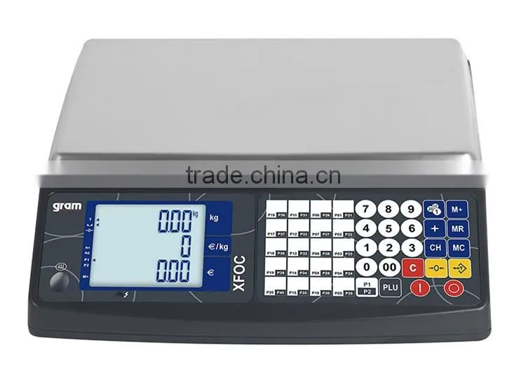 XFOC-30KRS LCD Display Price Electronic Digital Balance