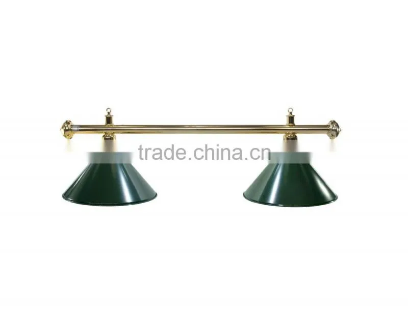 Green 2 shades billiard table light , pool table lamp for sale