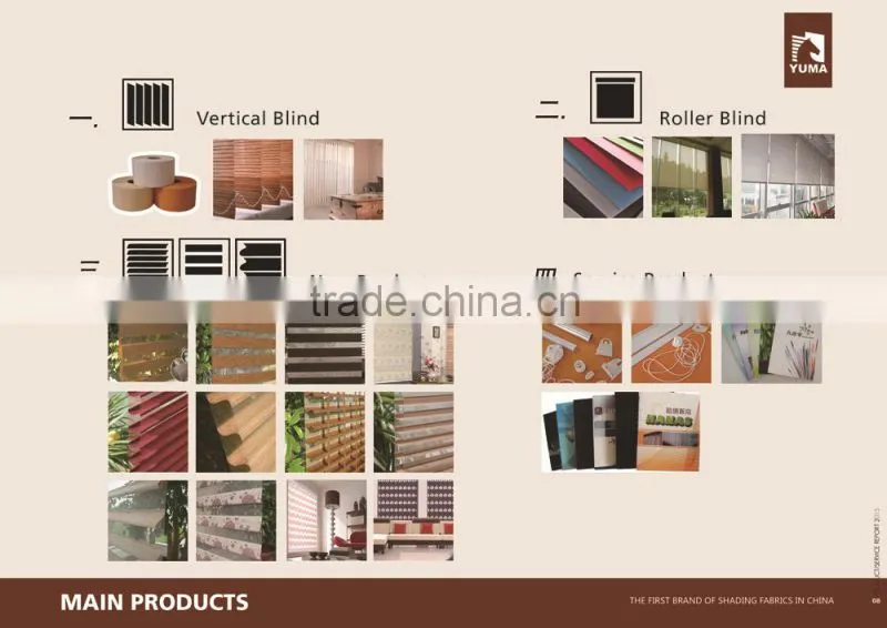 Zebra curtain / zebra blind fabric / zebra blind curtain