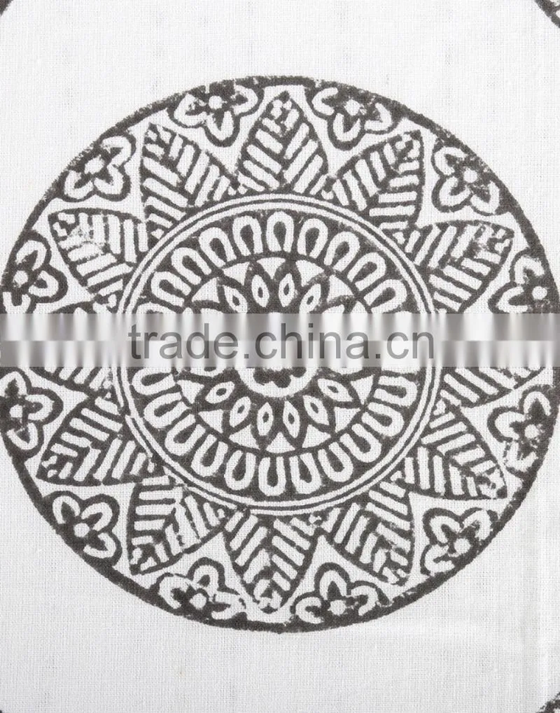 Jaipur Hand Block Print Bed Sheet Indian Hand Block Printed Cotton Fabric Bedsheets