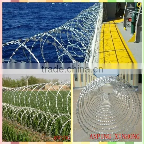 razor barbed wire from real factory