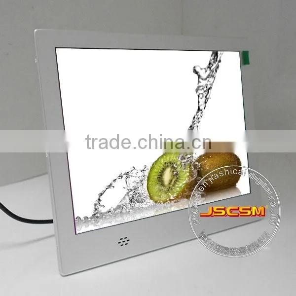 Hot design 8inch battery operated digital photo album picture album with photo slideshow for birthday gifts