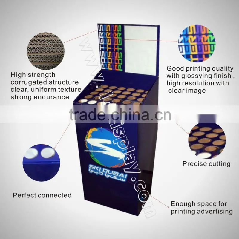 Customized Designed newspaper dump bins